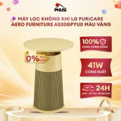Máy lọc không khí LG PuriCare Aero Furniture AS20GPYU0 màu vàng 41W [MIÊN PHÍ GIAO LẮP HCM]