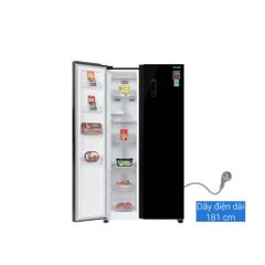 Tủ lạnh Sharp Inverter 442 lít Side By Side SJ-SBX440VG-BK