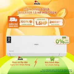 Máy Lạnh Aqua Inverter 1.5 Hp AQA-RV13QC2 Mới 2024