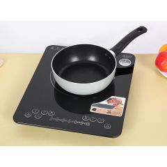 Chảo Sâu Lòng Chống Dính 20cm, 24cm Supor H20213-SJ20, chảo màu xanh bơ bắt mắt