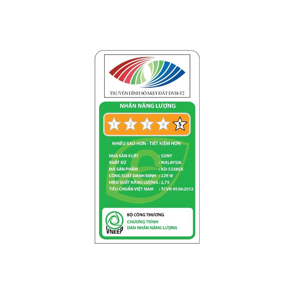 Google Tivi Sony 4K 55 inch KD-55X85K Bảo hành 6 tháng