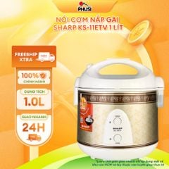 Nồi cơm nắp gài Sharp KS-11ETV 1 lít