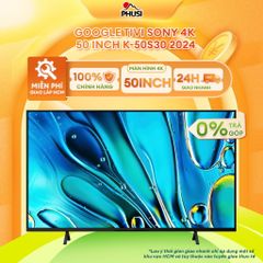 Google Tivi Sony 4K 50 inch K-50S30 2024 - Tăng cường màu sắc Triluminos Pro