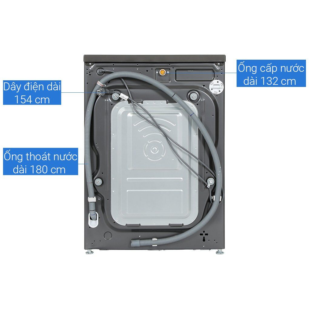 Máy Giặt Lồng Ngang LG Inverter 12 kg FV1412S3BA