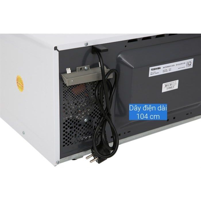 Lò vi sóng Toshiba 23 lít ER-SS23(W1)VN  Hàng Chính Hãng Full Box