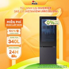 Tủ lạnh LG Inverter 340 lít InstaView LBB33BLMAI