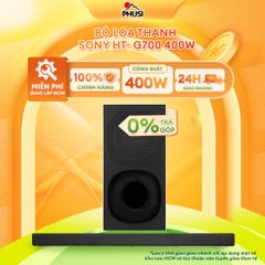 Bộ loa thanh Sony HT- G700 400W  hệ thống loa 3.1 kênh, Kết nối không dây Bluetooth