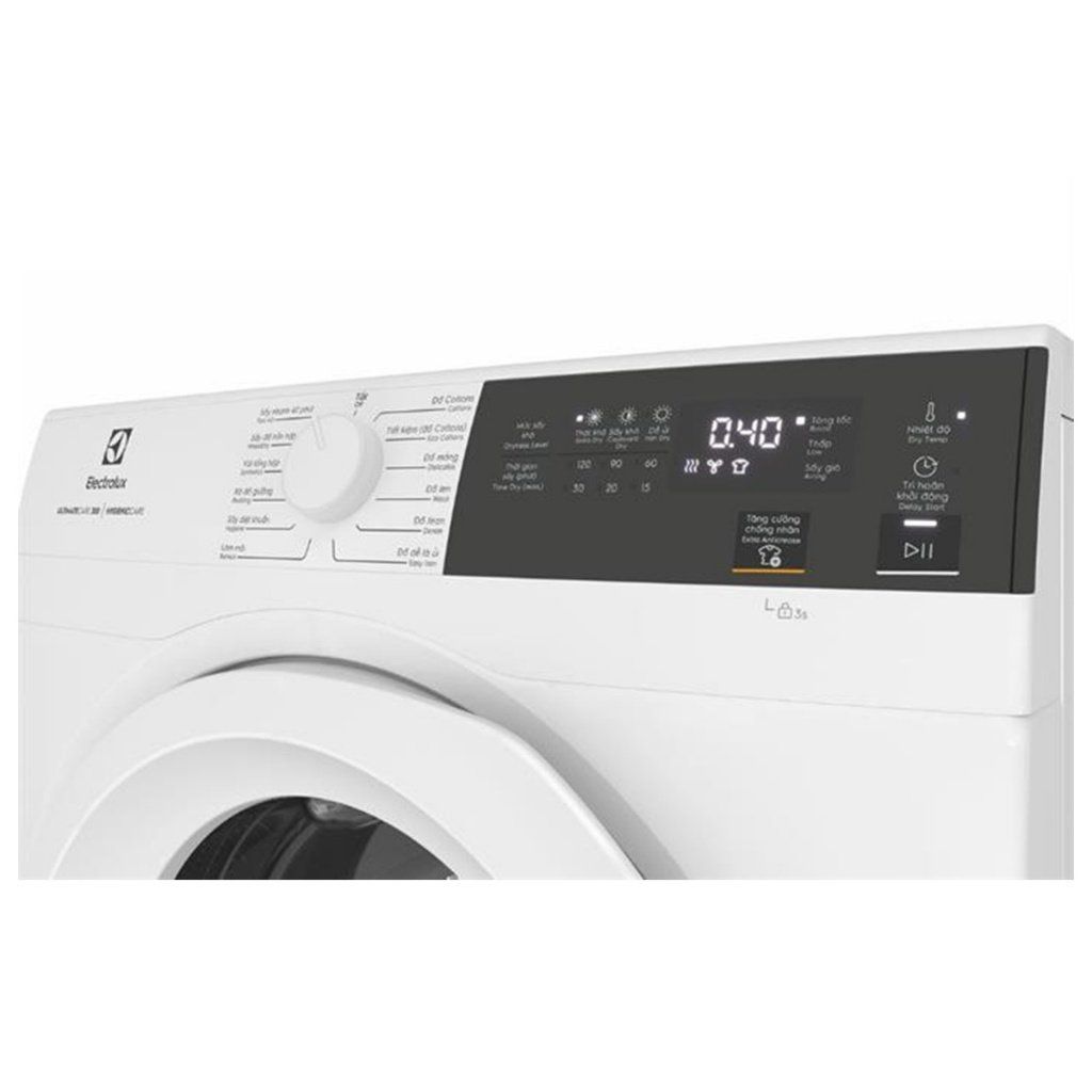[New 2024] Combo máy giặt Electrolux 9kg EWF9023P5WC và máy sấy thông hơi 8kg Electrolux EDV804H3WC [GIAO LẮP FREE HCM]