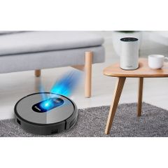 Robot hút bụi Rapido R6S kết nối WiFi, điều khiển bằng tiếng Việt thông minh