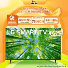 Smart Tivi LG 4K 75 inch 75UQ8000PSC