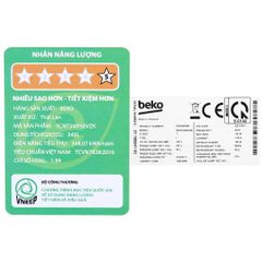 Tủ lạnh Beko Inverter 323 lít RCNT340I50VZK