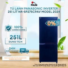 Tủ lạnh Panasonic inverter 2 cánh 251 lít NR-SP275CPAV