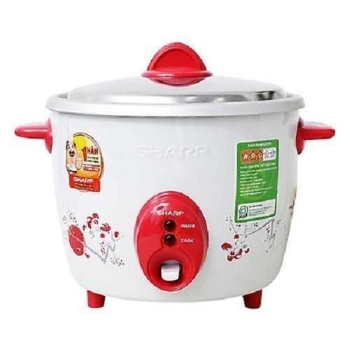 Nồi cơm điện nắp rời Sharp KSH-D15V (1.5L) Chính hãng - Màu Ngẫu Nhiên - Không chống dính