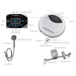 Máy Nước Nóng Ariston RT45PE-VN Có Bơm Trợ Lực 4.5 KW -  Hàng Chính Hãng