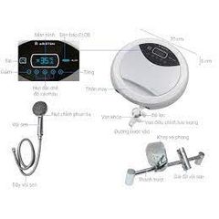 Máy Nước Nóng Ariston RT45PE-VN Có Bơm Trợ Lực 4.5 KW -  Hàng Chính Hãng