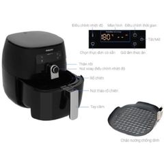 Nồi chiên không dầu Philips HD9745