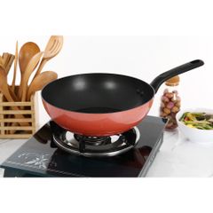 Chảo nhôm sâu chống dính đáy từ 26 cm Supor Trendy H22104-C26A - hợp kim nhôm 3003, lòng chảo phủ chống dính PTFE