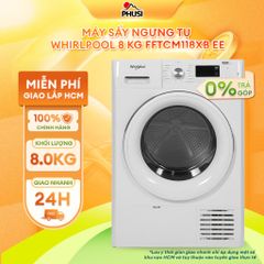 Máy sấy ngưng tụ Whirlpool 8 kg FFTCM118XB EE