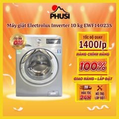 Máy Giặt Lồng Ngang Electrolux Inverter 10kg EWF14023S  Màu Bạc - [ HỖ TRỢ GIAO TỈNH ]