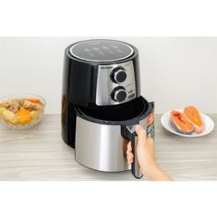 Nồi chiên không dầu Sharp 4.2 lít KF-AF42MV-ST Hàng Mới Chính Hãng Bảo Hành 12 tháng
