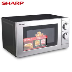 Lò vi sóng Sharp để bàn 20 lít R-209VN-SK Chuông báo, Khoang lò có đèn- Chính Hãng, Mới, Full Box
