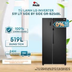 Tủ lạnh LG Side by side Inverter 519L GR-B256BL -