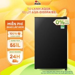 Tủ lạnh Aqua 90 lít AQR-D100FA(BS)
