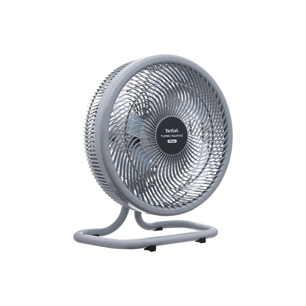 Quạt sàn Tefal TB Silence Plus VH686790 - 6 cánh quạt động cơ bạc thau - Hàng chính hãng / BH 02 năm