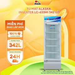 Tủ Mát Alaska Inverter LC-633HI 342 Lít -