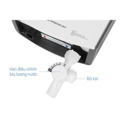 AURES PREMIUM 4.5P IVORY - Máy nước nóng trực tiếp Ariston 4500W AURES PREMIUM 4.5P IVORY Bơm Trợ Lực, Kèm Vòi Sen