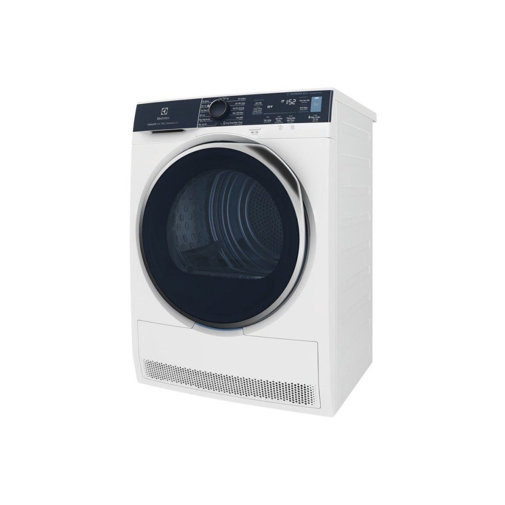 Máy Sấy Bơm Nhiệt Lồng Ngang Electrolux 8 kg EDH803Q7WB