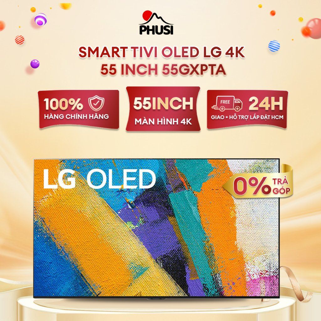 Smart Tivi OLED LG 4K 55 inch 55GXPTA
