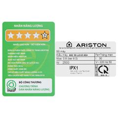AN2 30 LUX-D AG+ Máy nước nóng gián tiếp Ariston 30 lít AN2 30 LUX-D AG+ Vỏ chống thấm nước IPX1