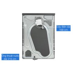 Máy Sấy Bơm Nhiệt Lồng Ngang LG Inverter 10.5 kg DVHP50P