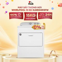 Máy Sấy Thông Hơi Lồng Ngang Whirlpool 15 Kg 3LWED4815FW0