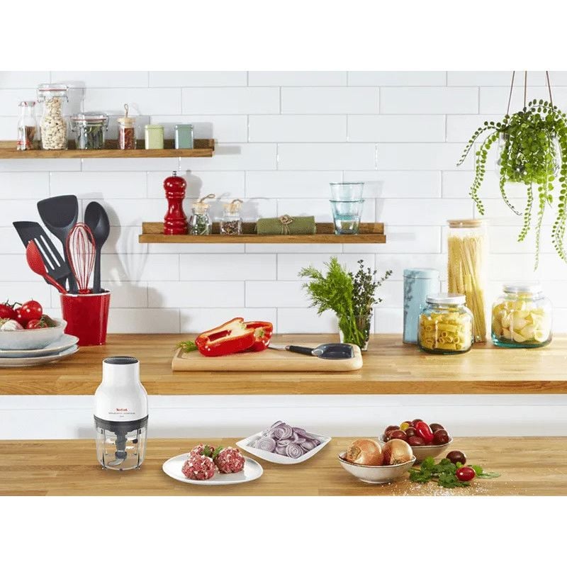 Máy xay đồ ăn Tefal 3 trong một MB520138 - 300W, 400ml - hàng thật / Bảo hành 02 Năm