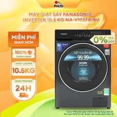 Máy giặt sấy Panasonic Inverter 10.5 kg NA-V105FR1BV -