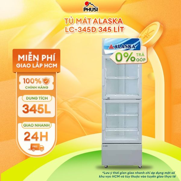 Tủ mát Alaska LC-345D 345 lít