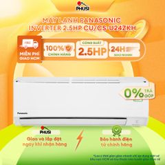 Máy Lạnh Panasonic Inverter cao cấp 2.5HP CU/CS-U24ZKH