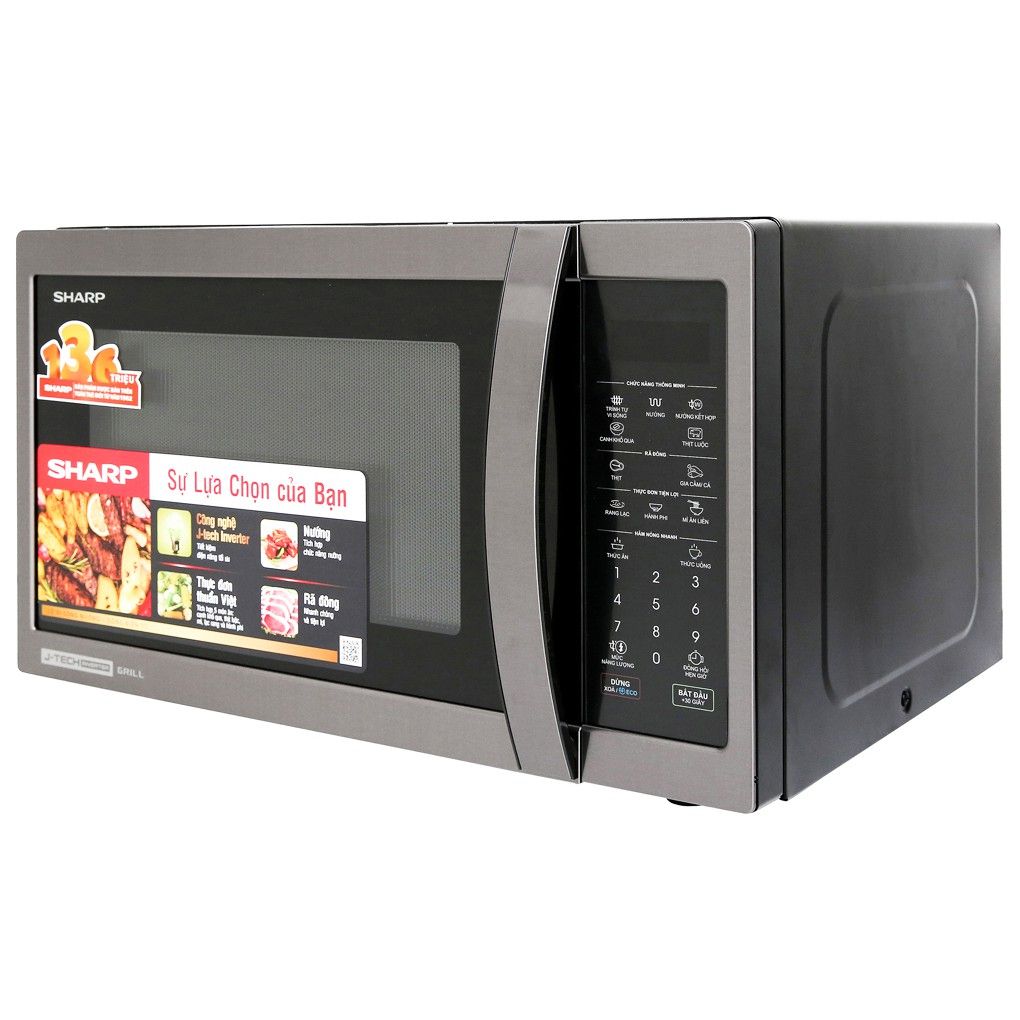 Lò vi sóng có nướng 28 lít Sharp R-G728XVN-BST