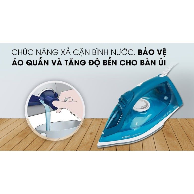 Bàn ủi hơi nước Philips GC1756 2000W hàng mới chính hãng 100%