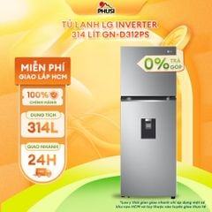 Tủ lạnh LG Inverter 314 Lít GN-D312PS