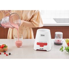 [BL477566] Máy xay sinh tố đa năng Tefal BL477566 màu trắng đỏ - Chính Hãng, Mới, Full Box