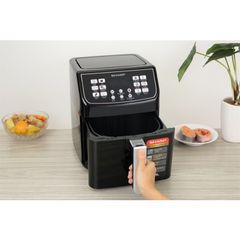 Nồi chiên không dầu Sharp KF-AF55EV-BK 5.5 lít Hàng Mới Chính Hãng 12 tháng