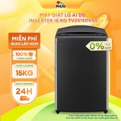 Máy giặt LG AI DD Inverter 15 kg TV2515DV5J