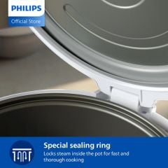 Nồi cơm điện Philips Series 1000 HD3008/30 1.8 lít 780W - Hàng Chính Hãng