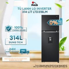 Tủ lạnh LG Inverter 314 lít LTD31BLM
