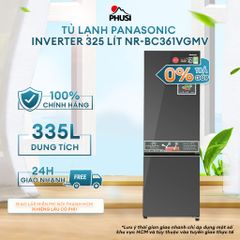 Tủ lạnh Panasonic Inverter 325 lít NR-BC361VGMV