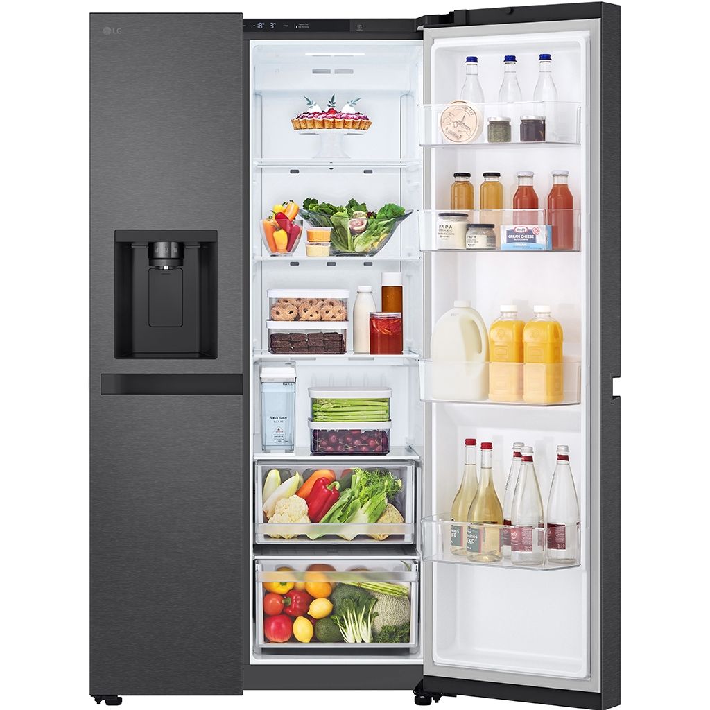 Tủ lạnh LG Inverter 641 lít Side By Side LSI63BLMA