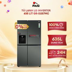Tủ lạnh LG Inverter 635 Lít GR-D257MC